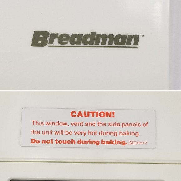 BREADMAN Bread Maker Cover Lid Part ONLY 5593E1M - Picture 7 of 9